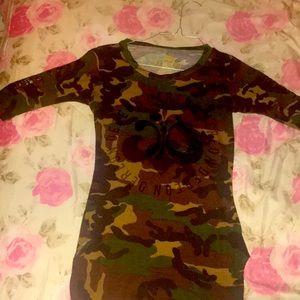 Dereon fitted shirt/dress